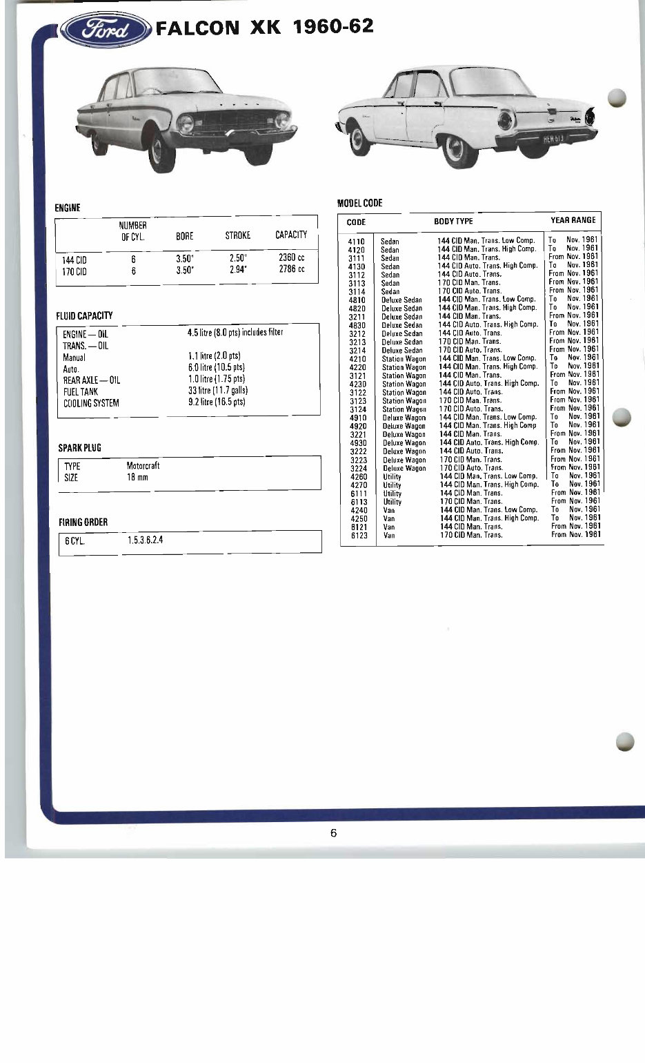 FALCON XY XW GT GS XR XT HO Parts INFORMATION preview img 8
