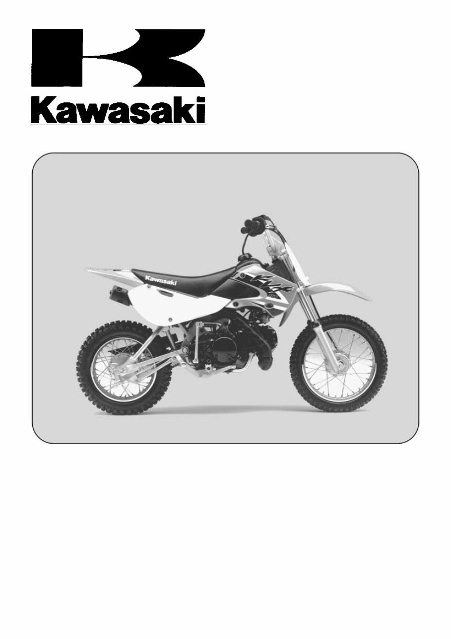 2002-2009 Kawasaki KLX110 Workshop Motorcycle Servcie Repair Manual 2002 2003 2004 2005 2006 2007 2008 2009 preview img 1