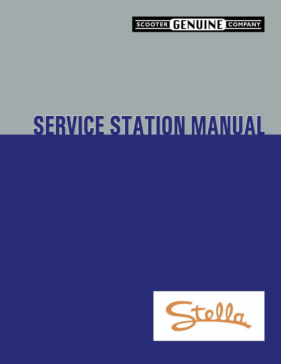 GENUINE Scooter Service Repair Workshop Manual preview img 1