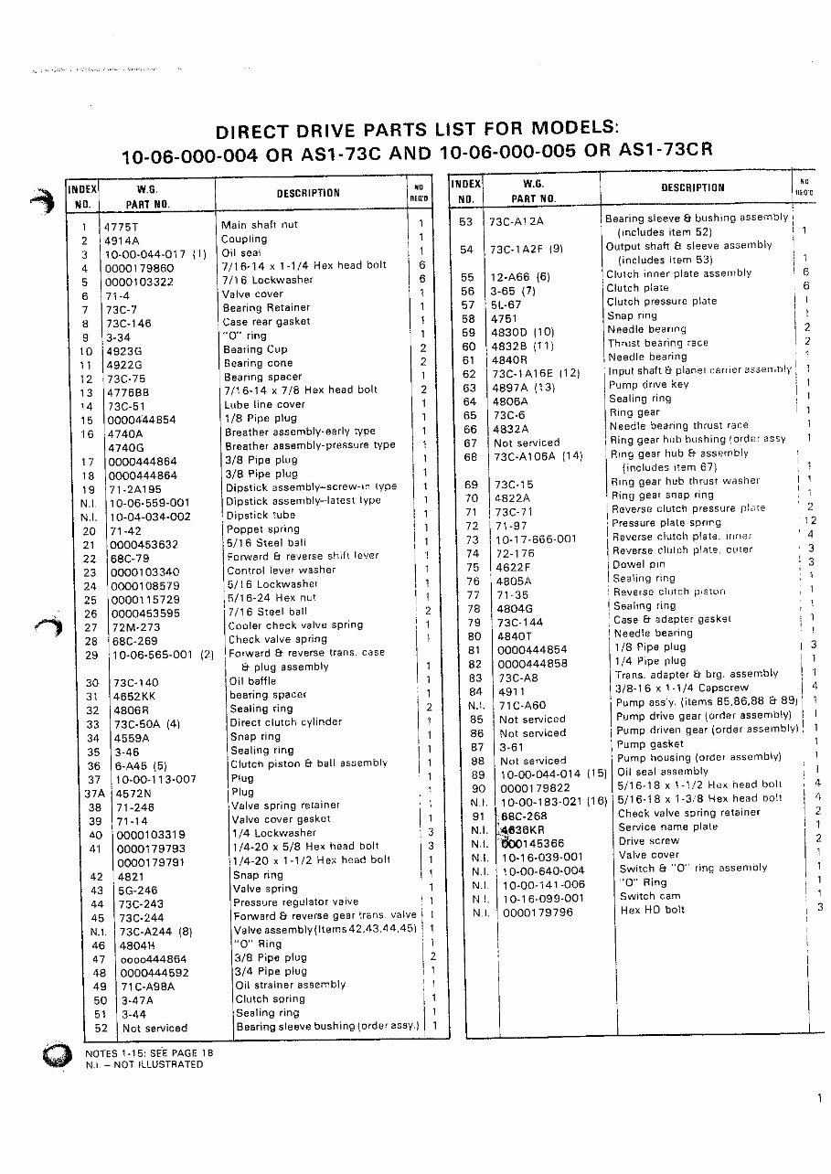 velvet drive marine transmission 73C service repair manual preview img 10