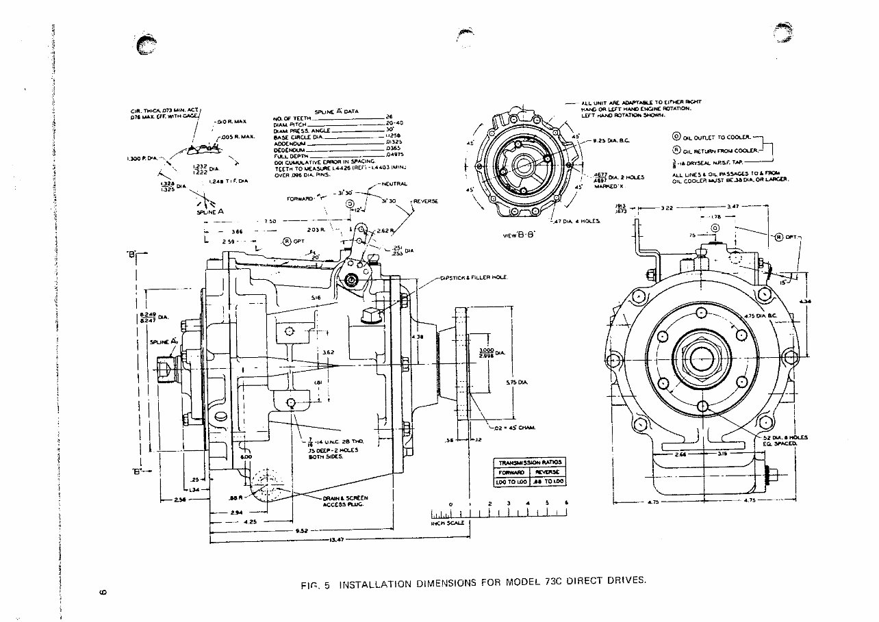 velvet drive marine transmission 73C service repair manual preview img 8