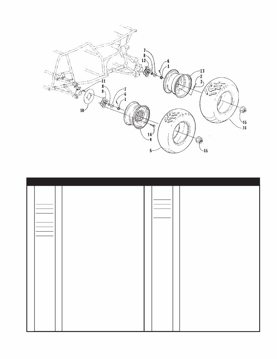 ARCTIC CAT 300 2X4 4X4 ATV Parts Manual Catalog 1998 preview img 10