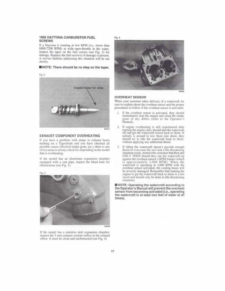 ARCTIC CAT TIGERSHARK PWC Service Repair Workshop Manual 1995-1996 preview img 10