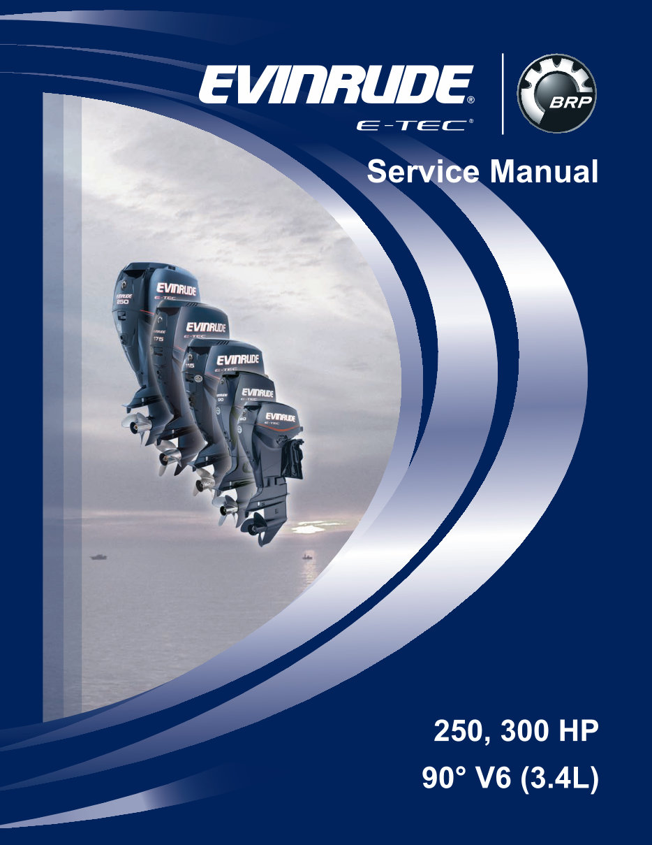 2008 Evinrude E-TEC 250-300 Hp Service & Repair Manual preview img 1