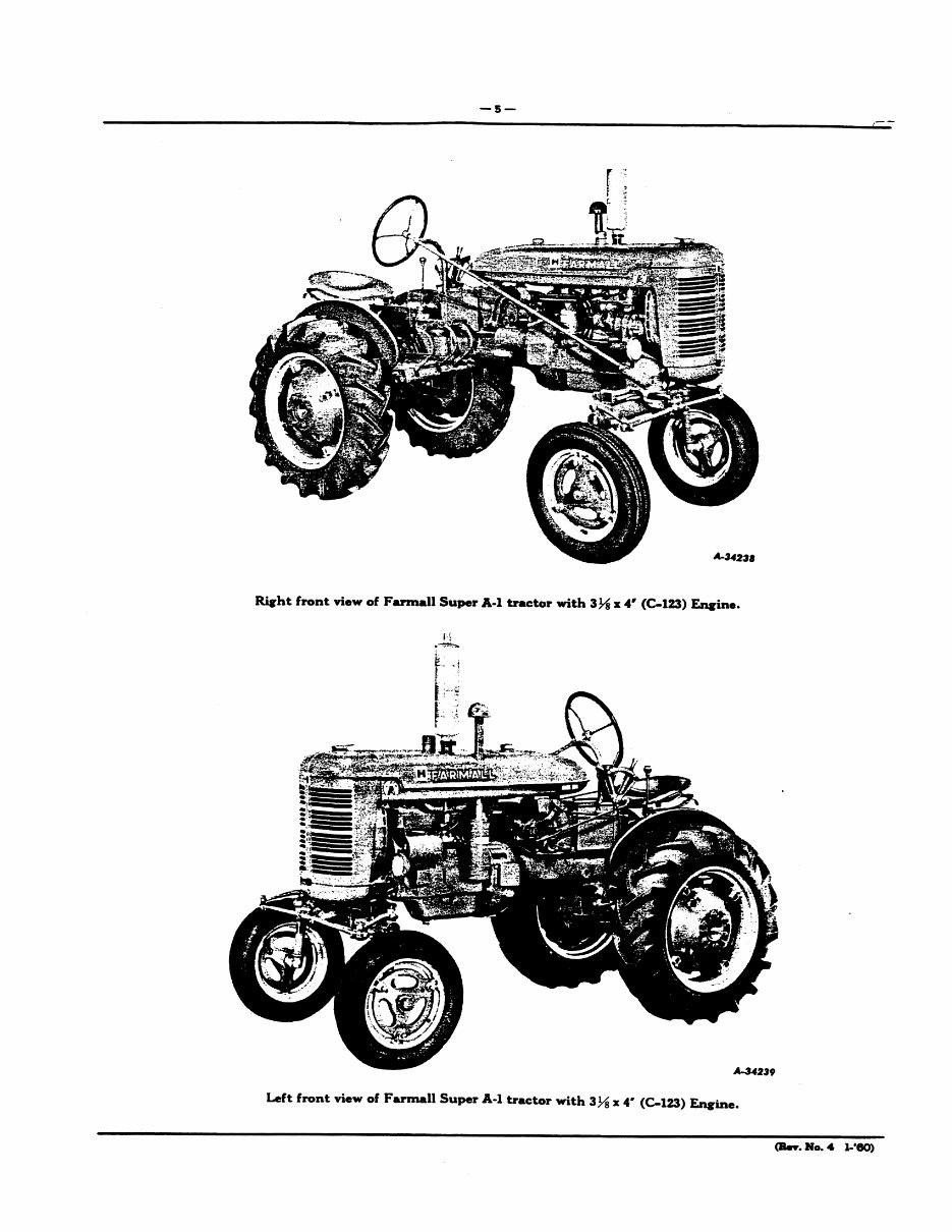IH Farmall Super A & Super AV Tractor Parts Catalog TC-39 Manual - preview img 10