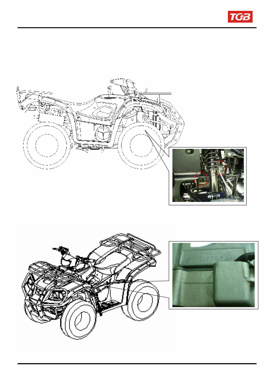 TGB BLADE 425 400 ATV Shop Manual preview img 5