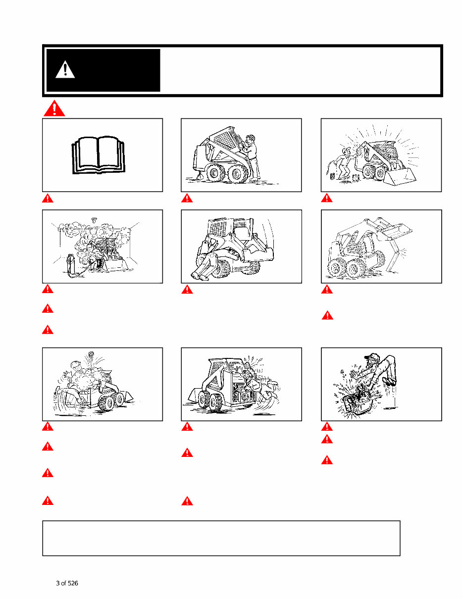 Bobcat 773 Skid Steer Loader OEM Service & Repair Manual preview img 3