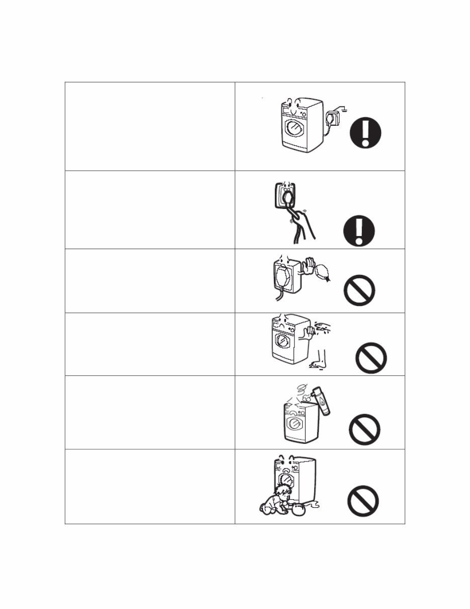 HAIER XQG50 / QF802 WASHING MACHINE Service Manual preview img 7