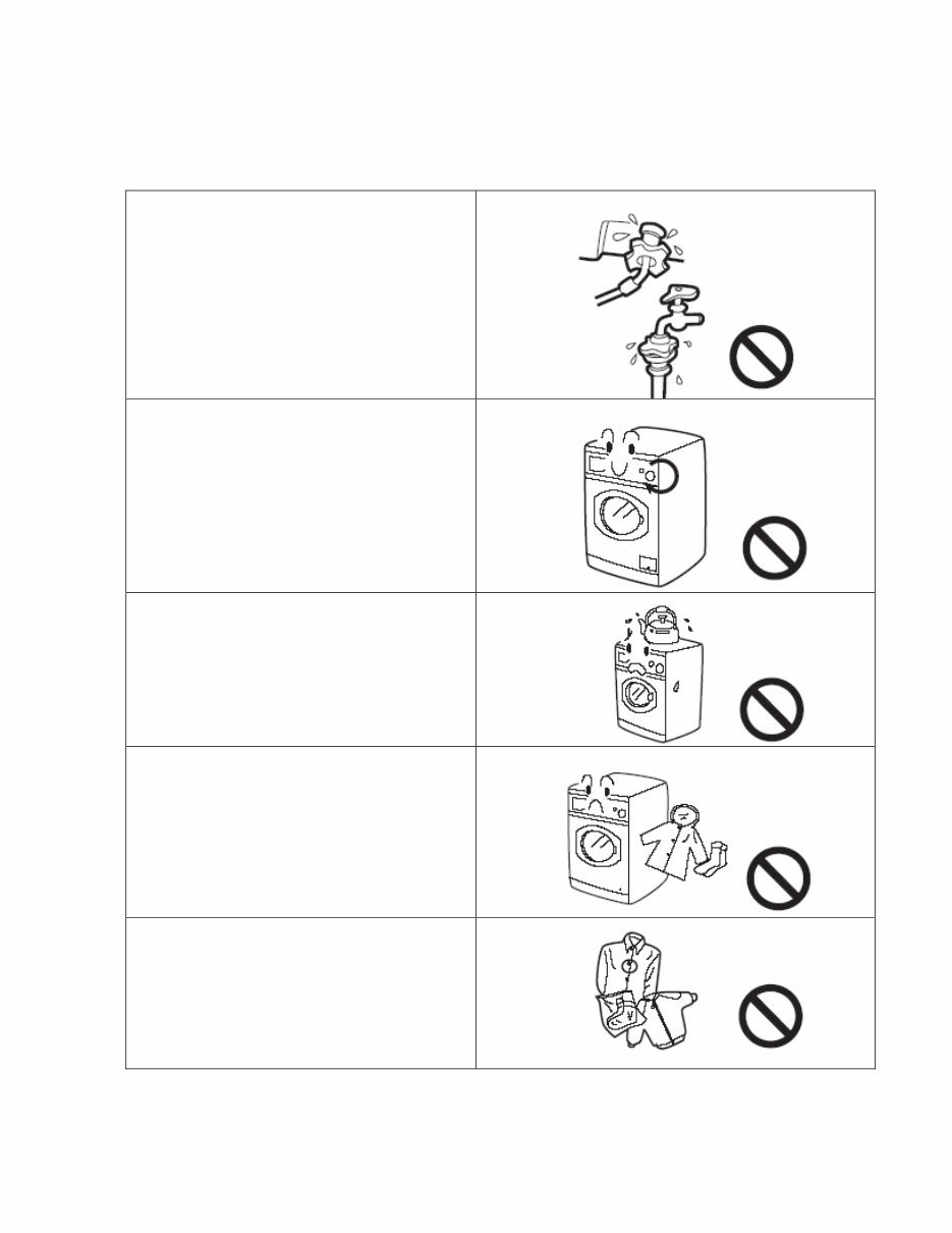 HAIER XQG50 / QF802 WASHING MACHINE Service Manual preview img 9