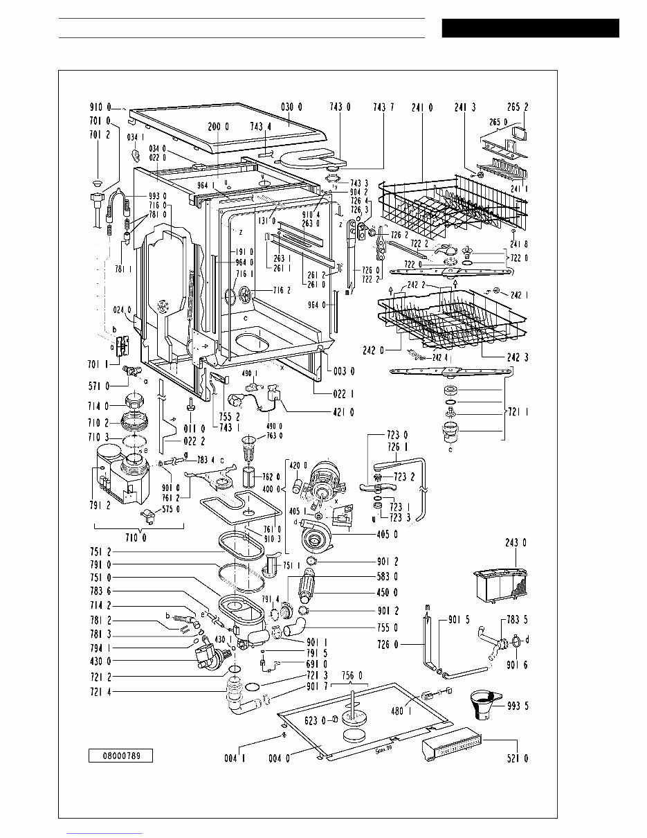 WHIRLPOOL ADP 931 / 2 WH DISHWASHER INTEGRATABLE Repair Manual preview img 6