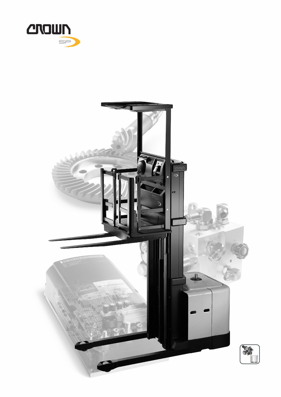 Crown SP3400 (FOUR-POINT) Series Forklift Parts Catalog Manual preview img 1