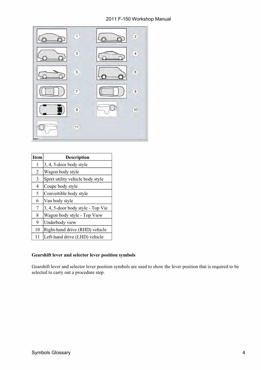 2011-2014 Ford F-150 OEM Service & Repair Manual preview img 4