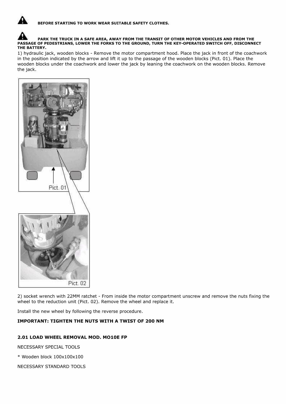 YALE (B862) MO10E Lift Truck Service Repair Manual and Parts List Manual preview img 3