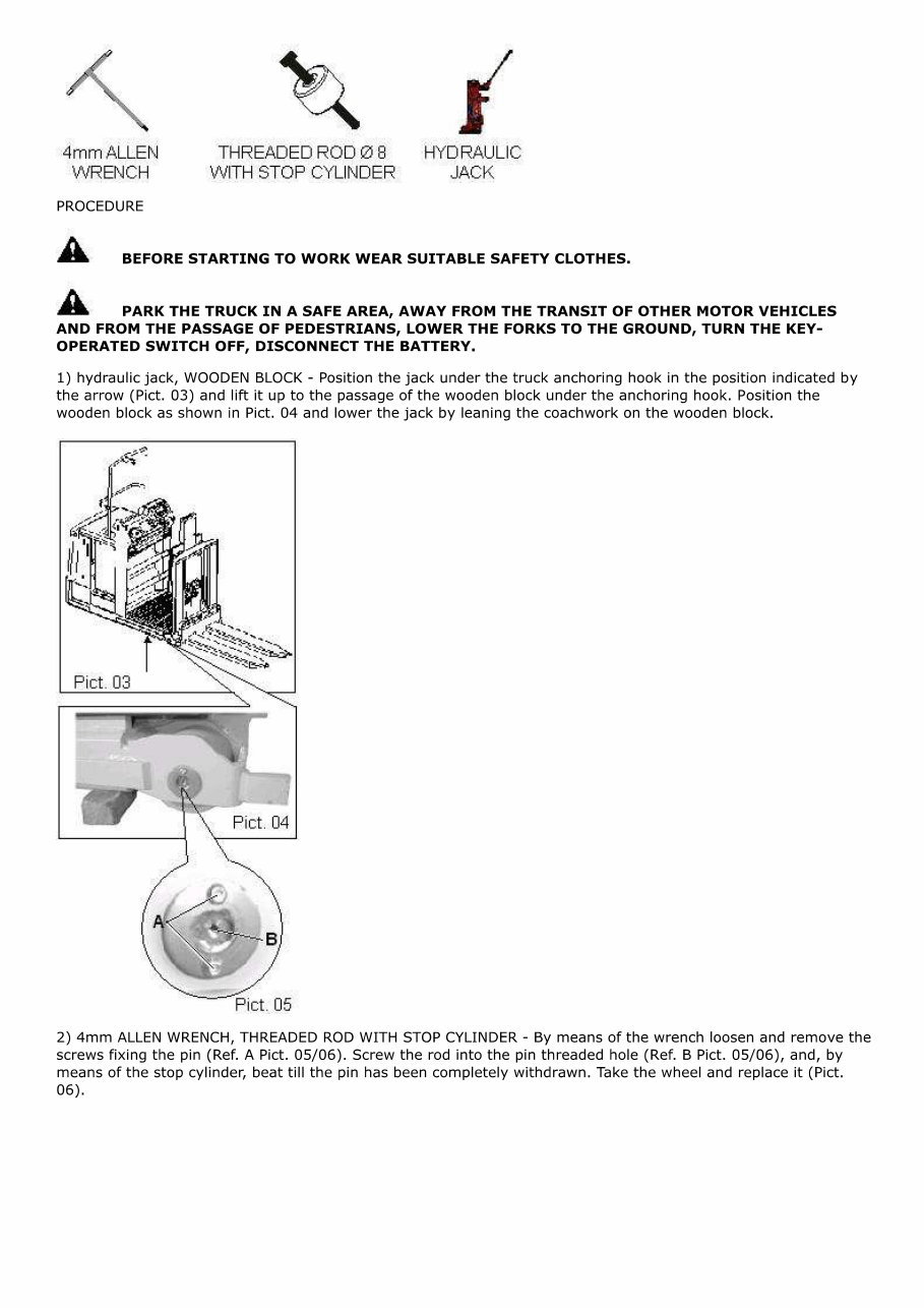 YALE (B862) MO10E Lift Truck Service Repair Manual and Parts List Manual preview img 4