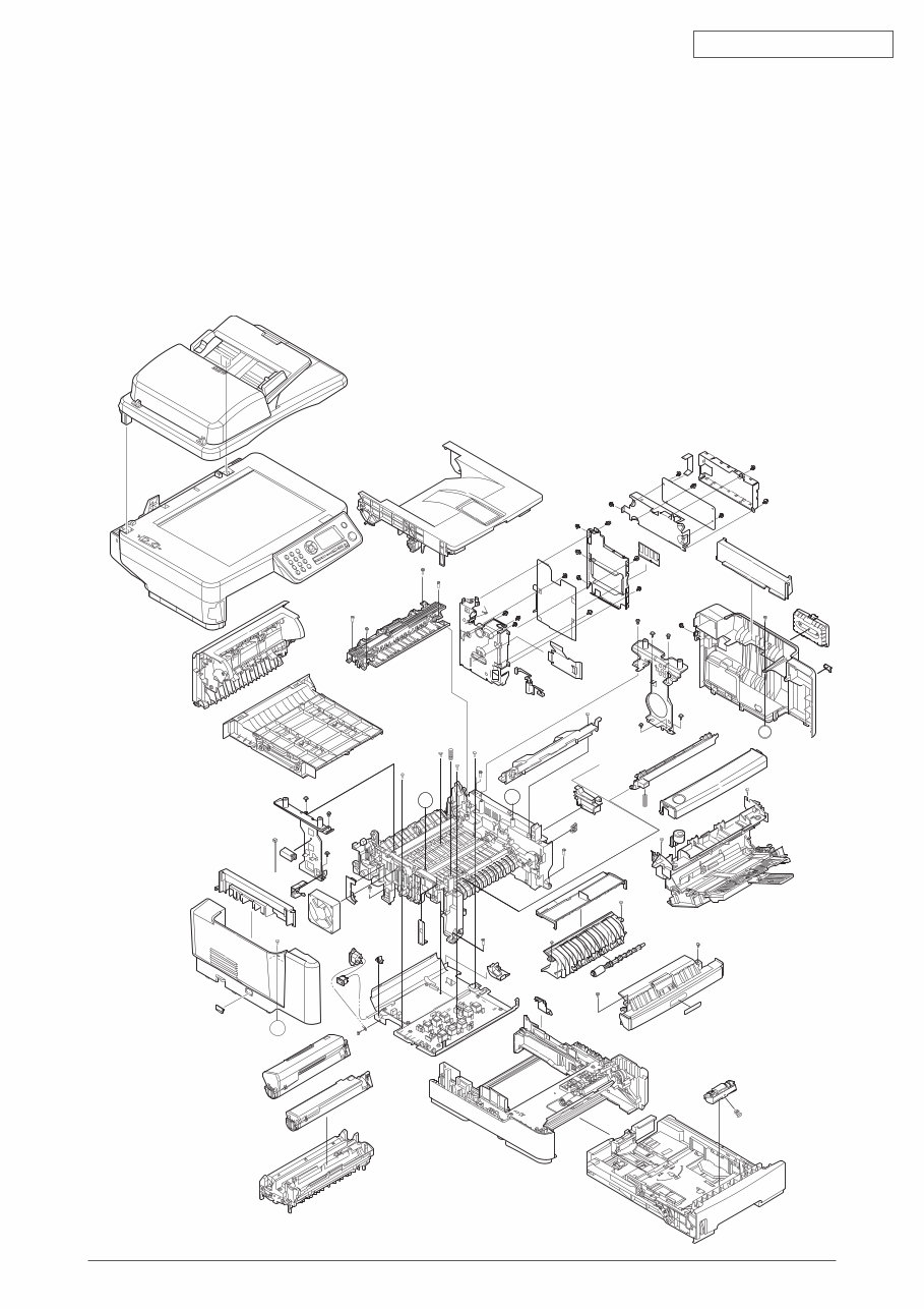 OKI MB460, MB470, MB480, Maintenance Manual & Parts List preview img 9
