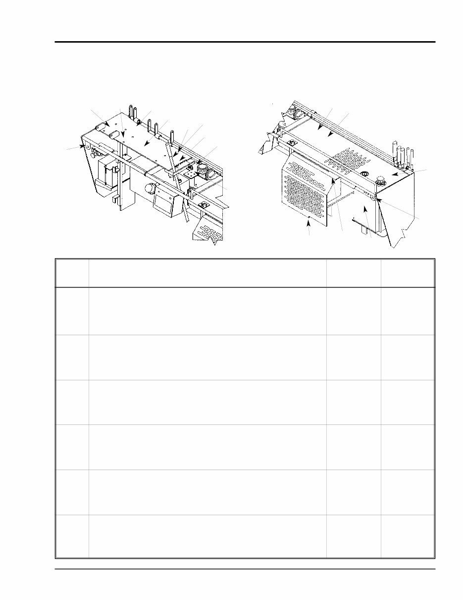 Gehl 1438 1448 Power Box Self-Propelled Paver Parts Manual (Serial Numbers 18100 and Before) preview img 9
