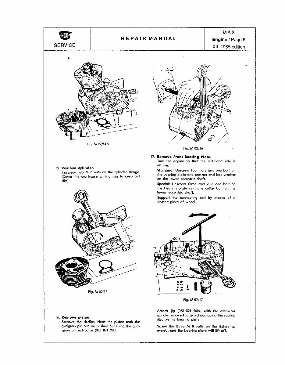 NSU max motorcycle manuals preview img 10