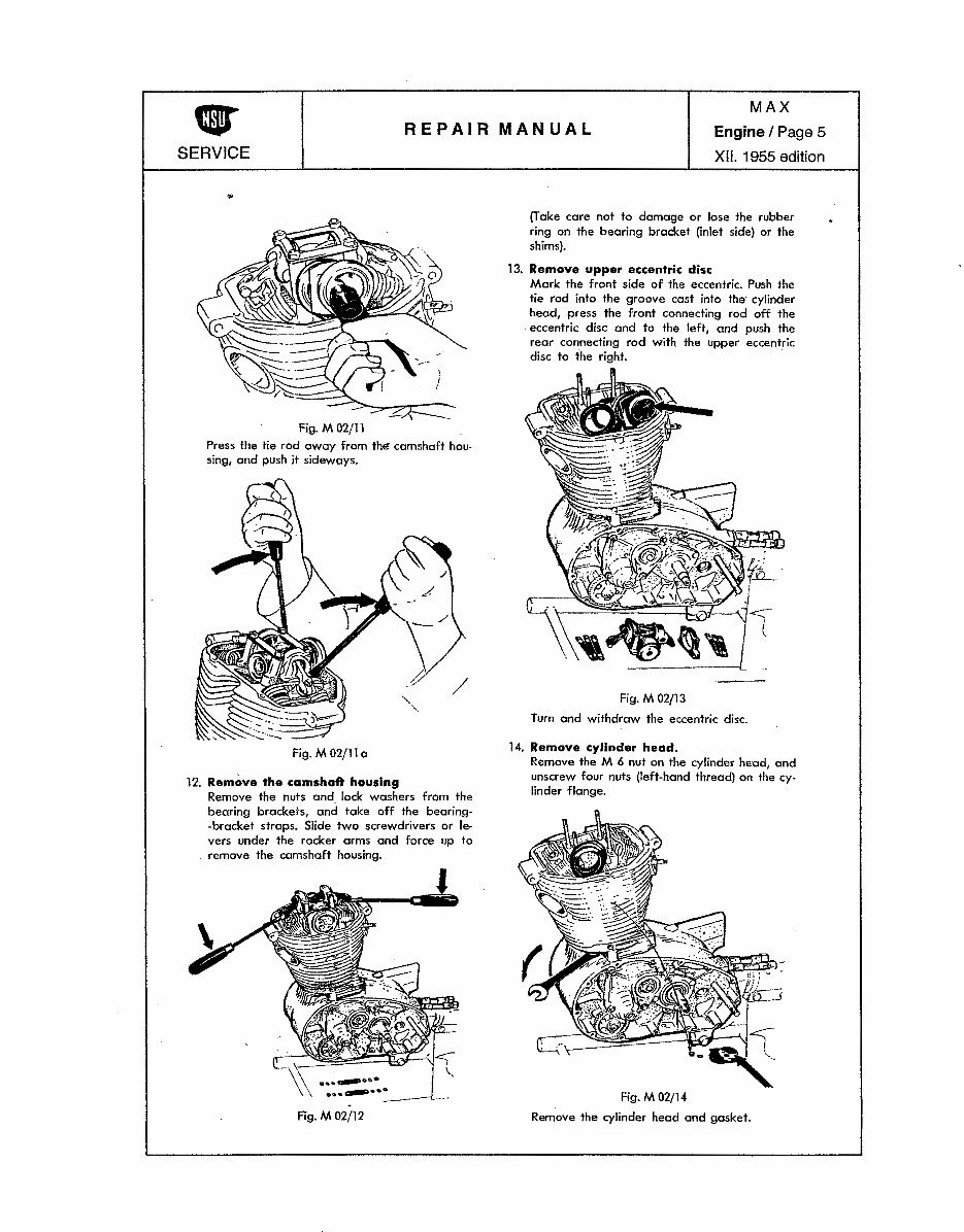 NSU max motorcycle manuals preview img 9