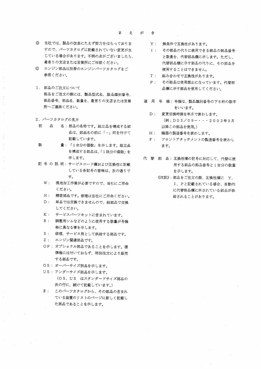 HITACHI ZAXIS ZX30 ZX35 Excavator Parts Catalog Manual preview img 5