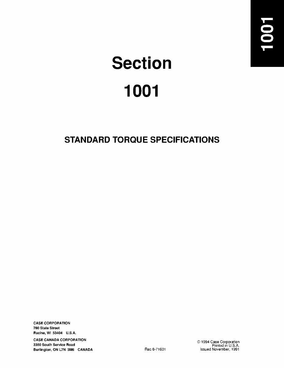 Case 550E, 550G Service Manual preview img 5