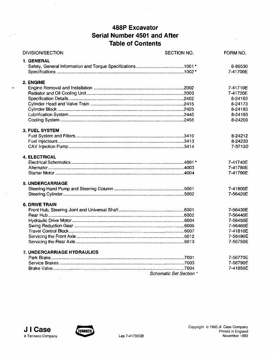 Case 488P Service Manual | eManualOnline