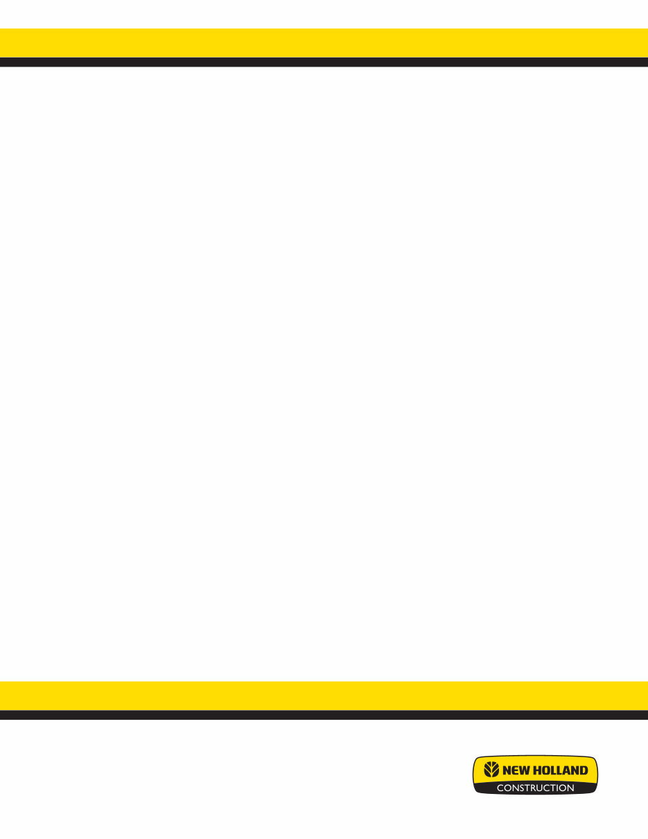 New Holland CE E55BX Service Manual preview img 1