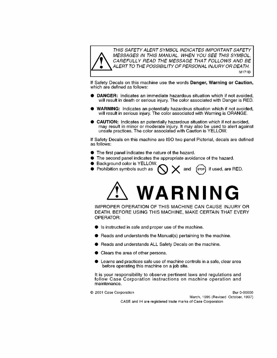 Case W5 Operators Manual preview img 2