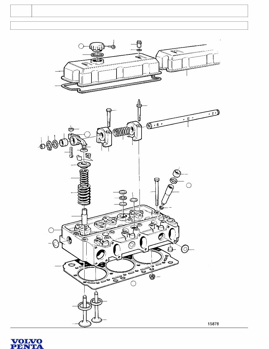 Volvo Penta TAMD71A, TAMD72A Parts Manual preview img 1
