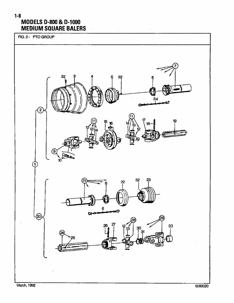 New Holland D1000, D800 Parts Catalog preview img 8