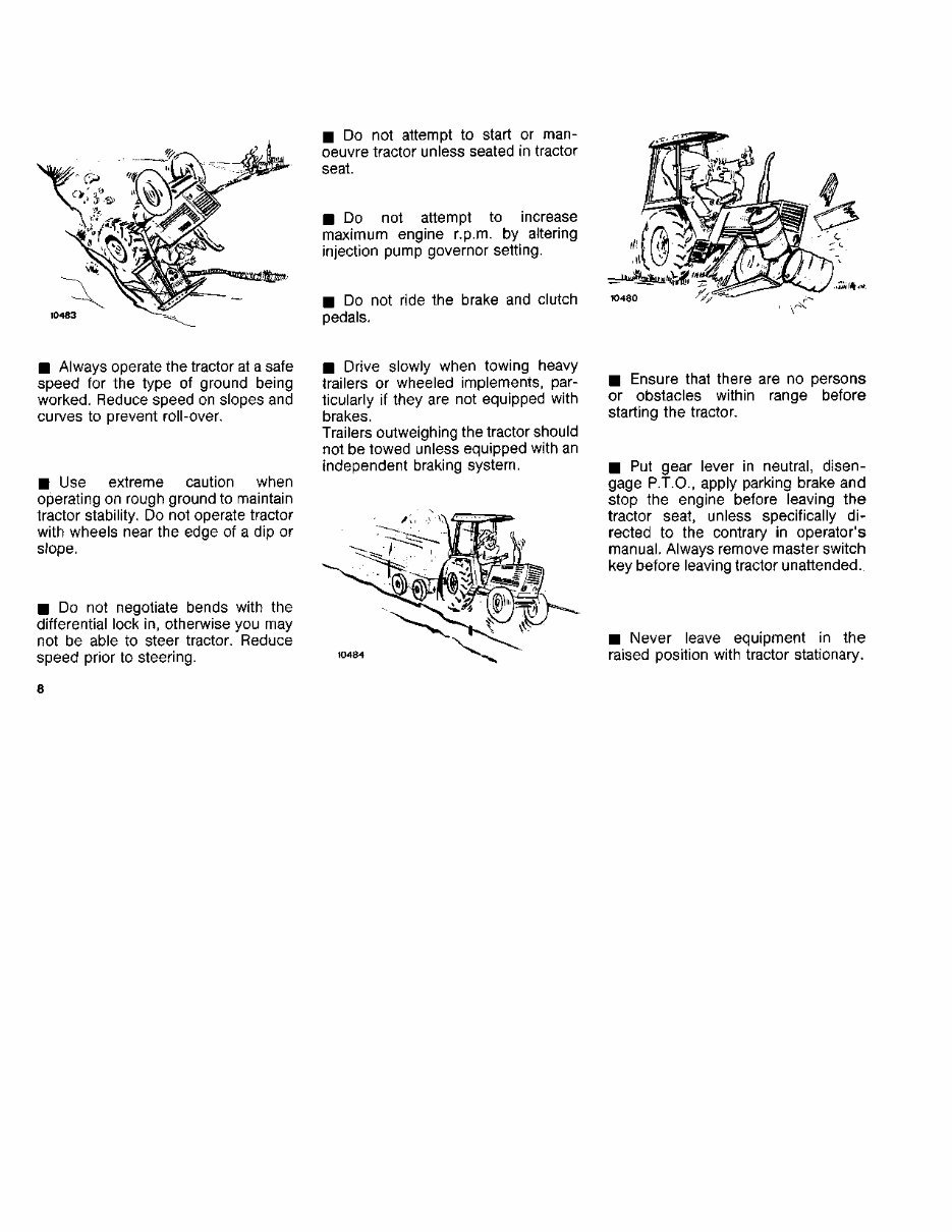 New Holland 1580, 1580DT Operators Manual preview img 10