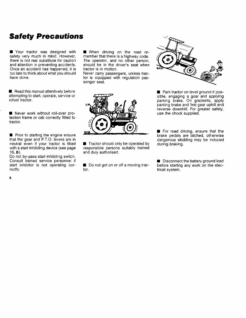 New Holland 1580, 1580DT Operators Manual preview img 8