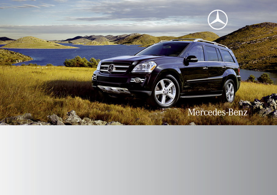 2009 Mercedes-Benz GL-Class Gl320 Bluetec Gl450 Gl550 Owners Manual preview img 1