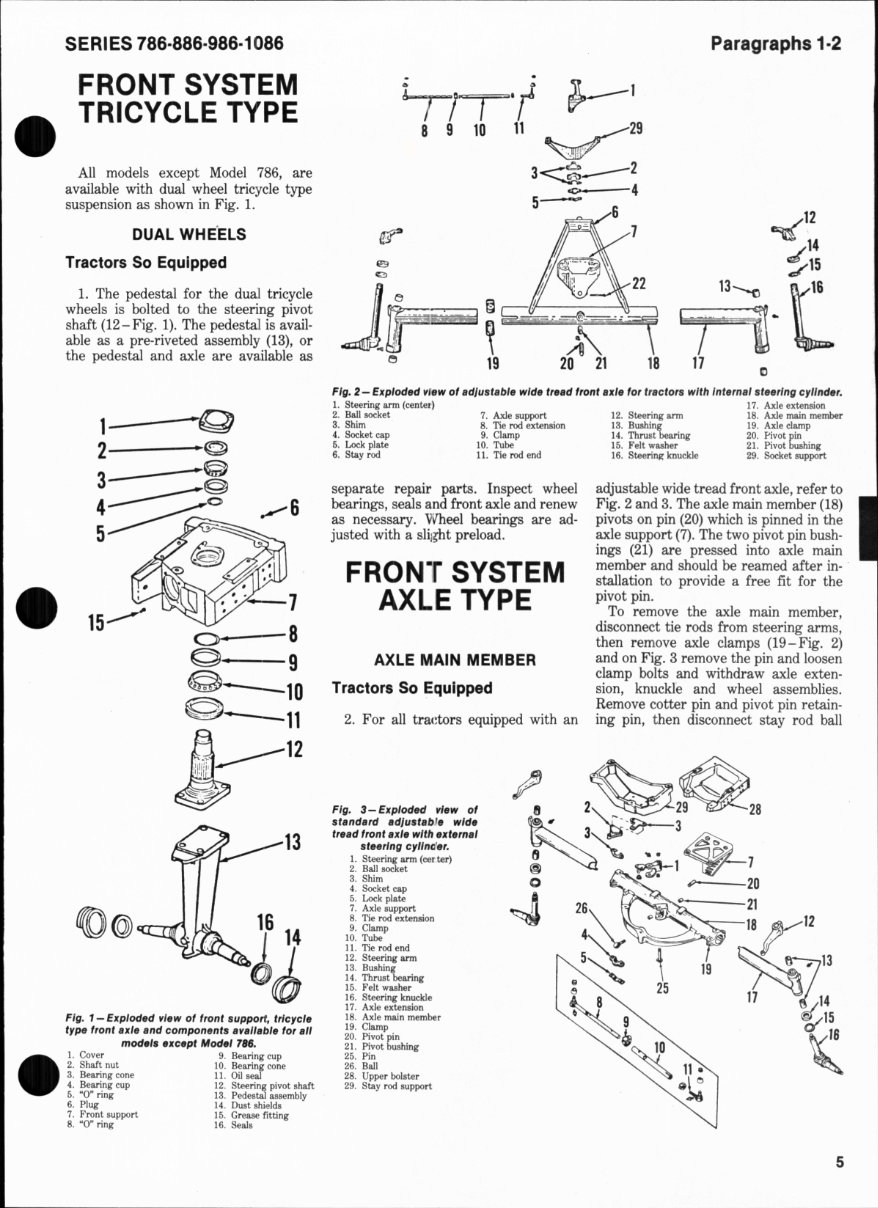 International Harvester 986 Tractor Full Service Repair preview img 6