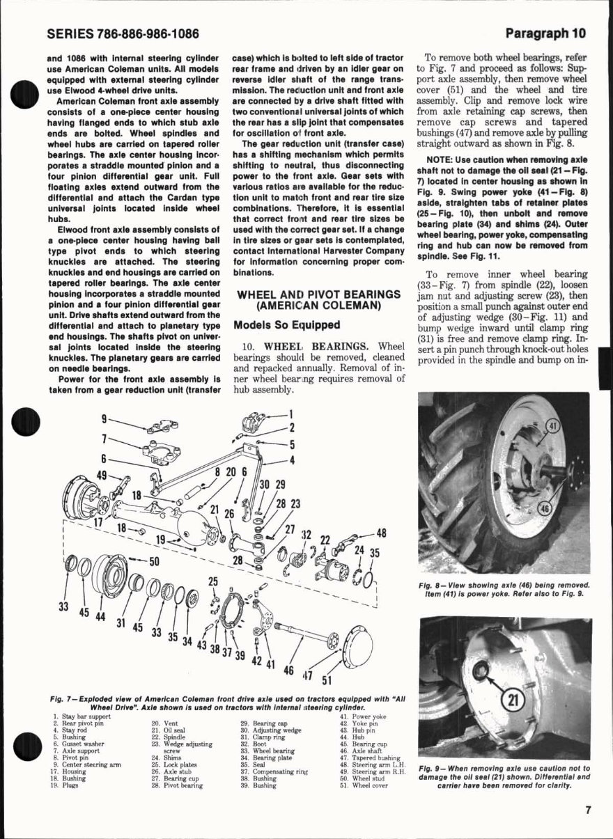 International Harvester 986 Tractor Full Service Repair preview img 8
