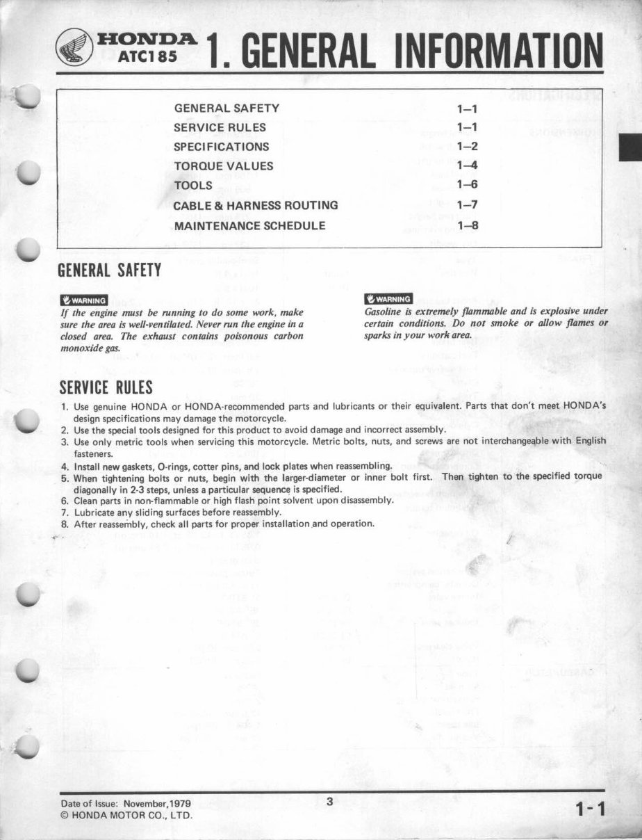 1980-1983 32rATC185 ATC185s ATC200 service manual repair preview img 5