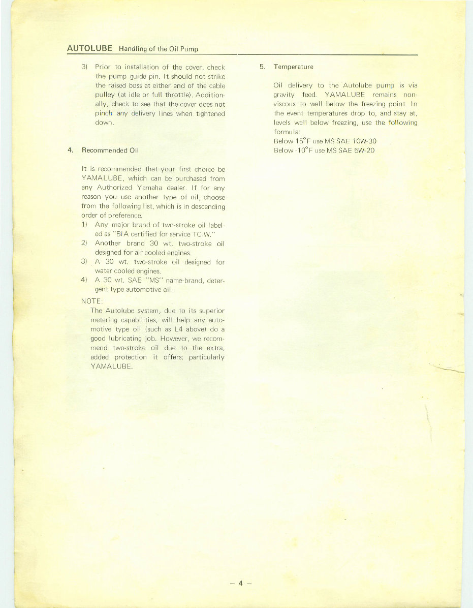 1972-1973 Yamaha RD350 Service & Repair Manual preview img 9
