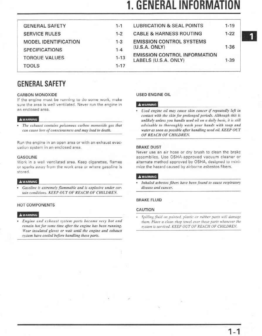 1996-1998 CBR900 RR Service & Repair Manual preview img 4