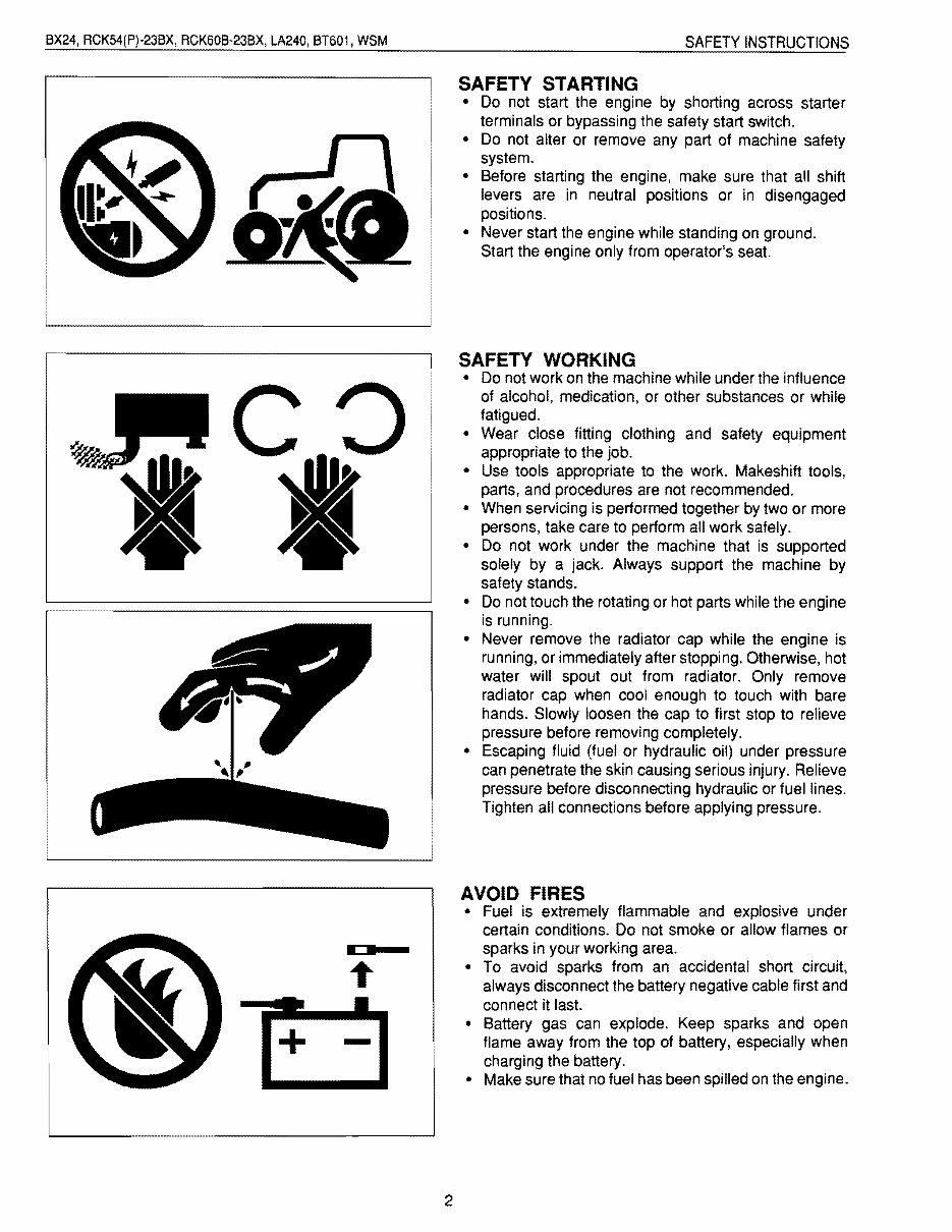 Kubota Rotary Mower RCK54-23BX-EU Workshop Service Repair preview img 2