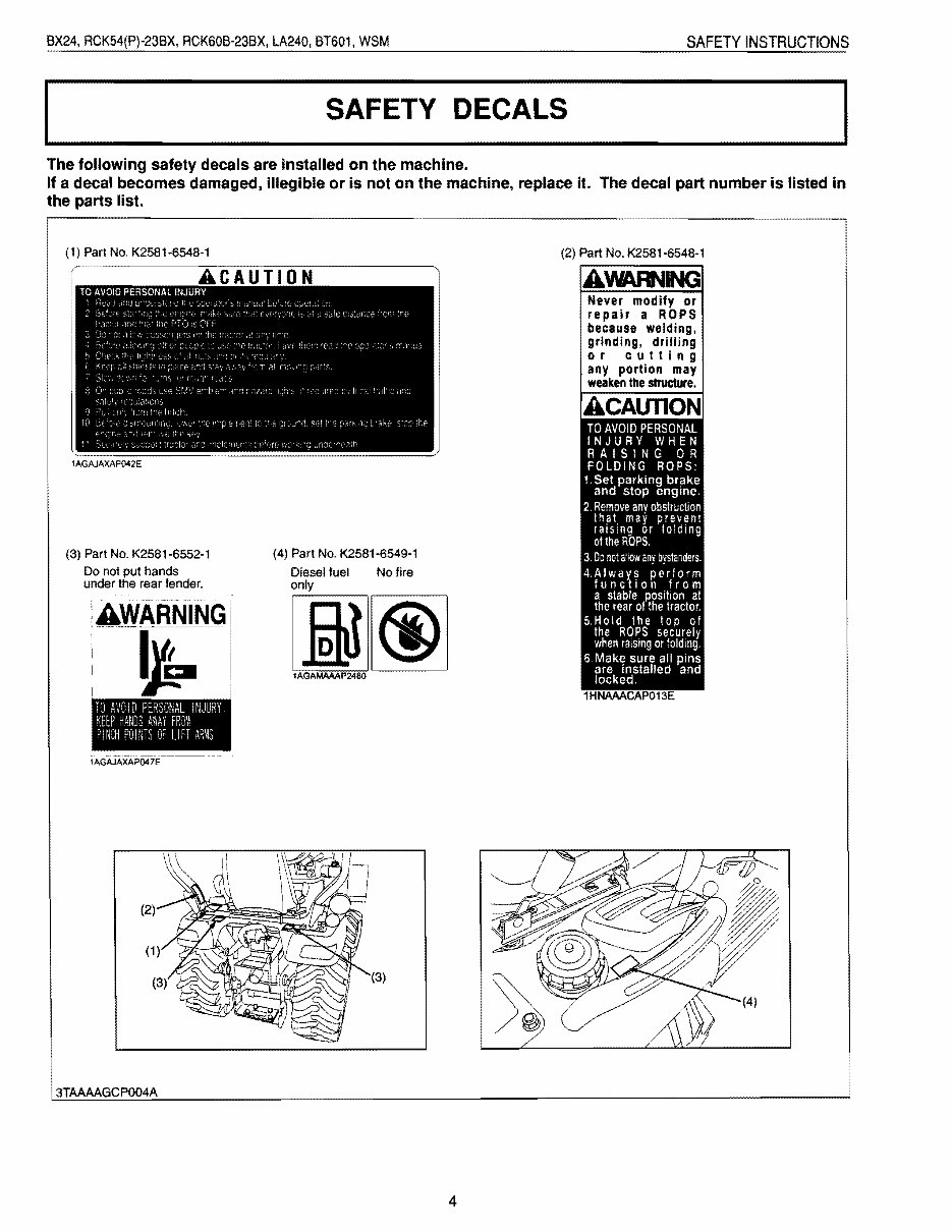Kubota Rotary Mower RCK54-23BX-EU Workshop Service Repair preview img 4