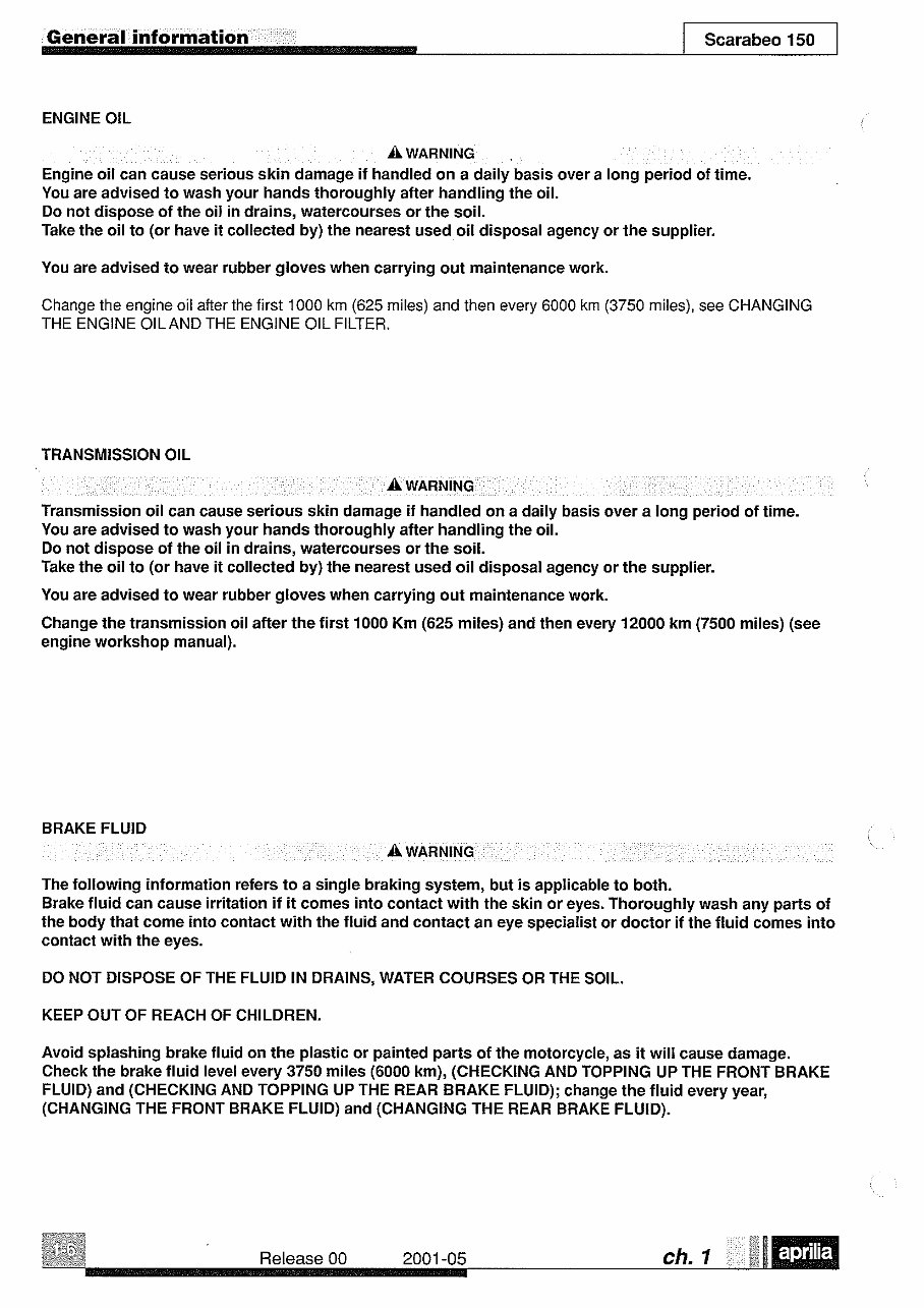 1999-2004 Aprilia Scarabeo 150 Service & Repair Manual preview img 10