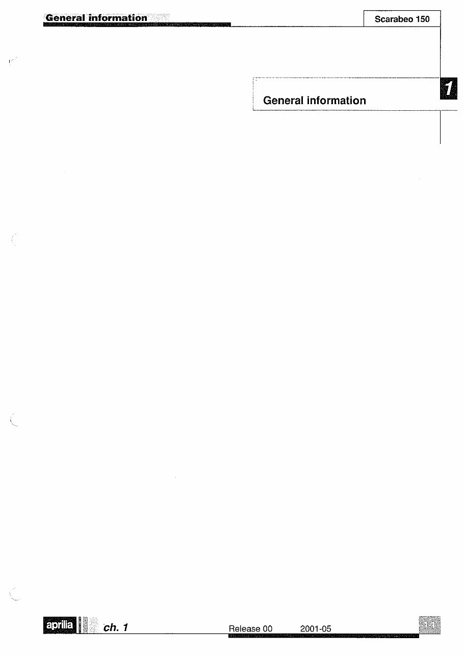 1999-2004 Aprilia Scarabeo 150 Service & Repair Manual preview img 5