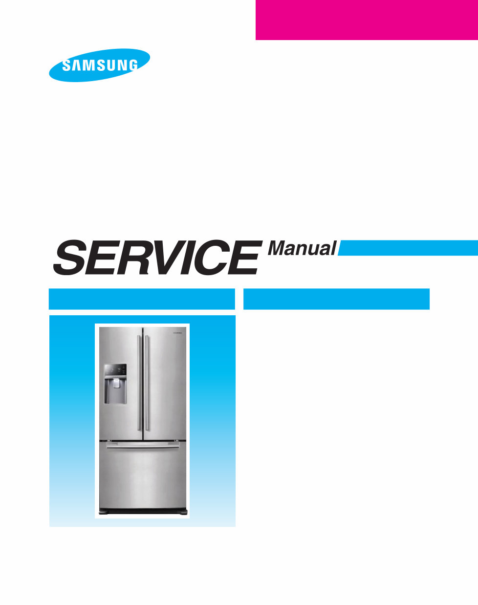 Samsung RF323TEDBSR RF323TEDBBC RF323TEDBWW Service Manual preview img 1