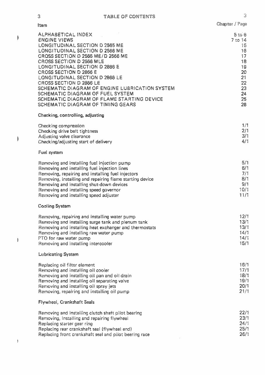 MAN D 2565 2566 2866 Diesel Engine Workshop Service Manual preview img 5
