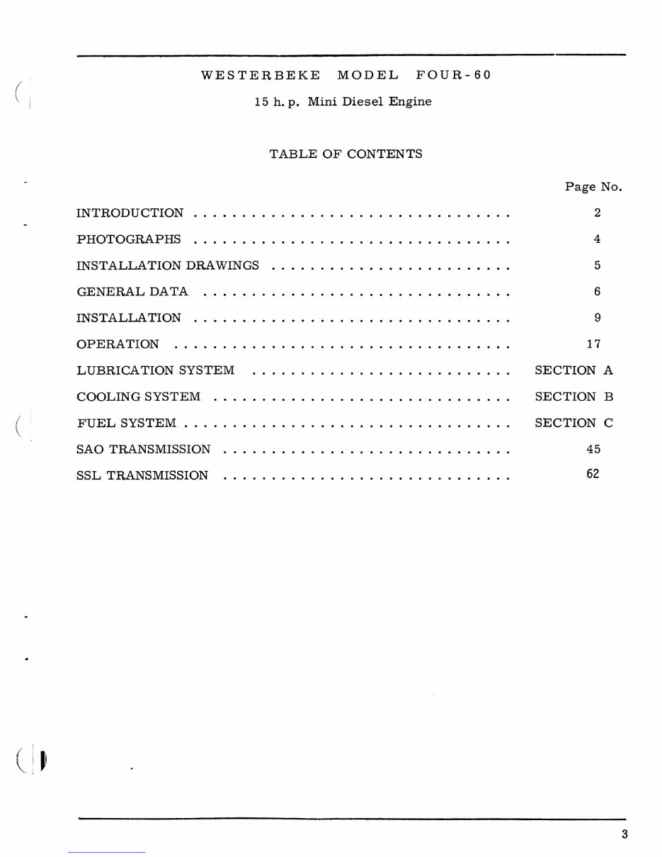 WESTERBEKE 60 Marine Diesel Engine Service Repair Manual preview img 4