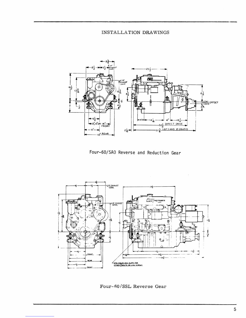 WESTERBEKE 60 Marine Diesel Engine Service Repair Manual preview img 8