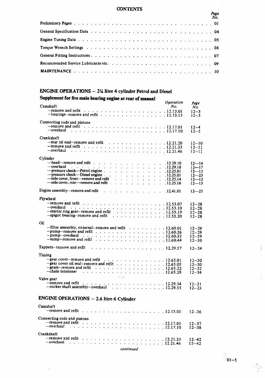 1971-1981 Land Rover Series 3 Service & Repair Manual preview img 3