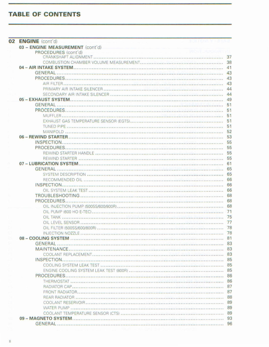 2009-2010 BRP Ski-Doo Snowmobiles Service & Repair Manual preview img 2