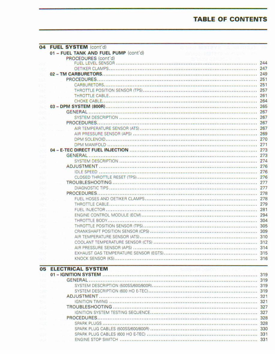 2009-2010 BRP Ski-Doo Snowmobiles Service & Repair Manual preview img 5