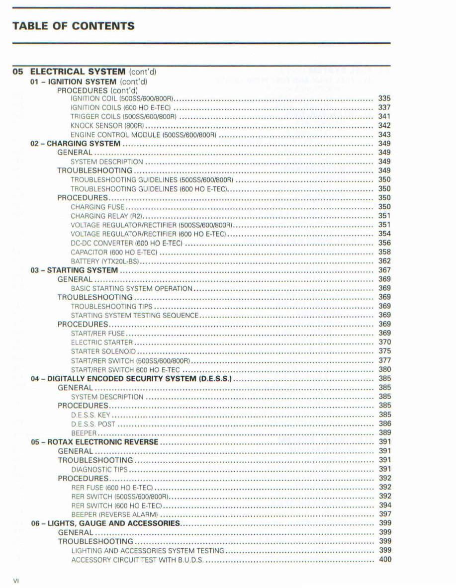2009-2010 BRP Ski-Doo Snowmobiles Service & Repair Manual preview img 6