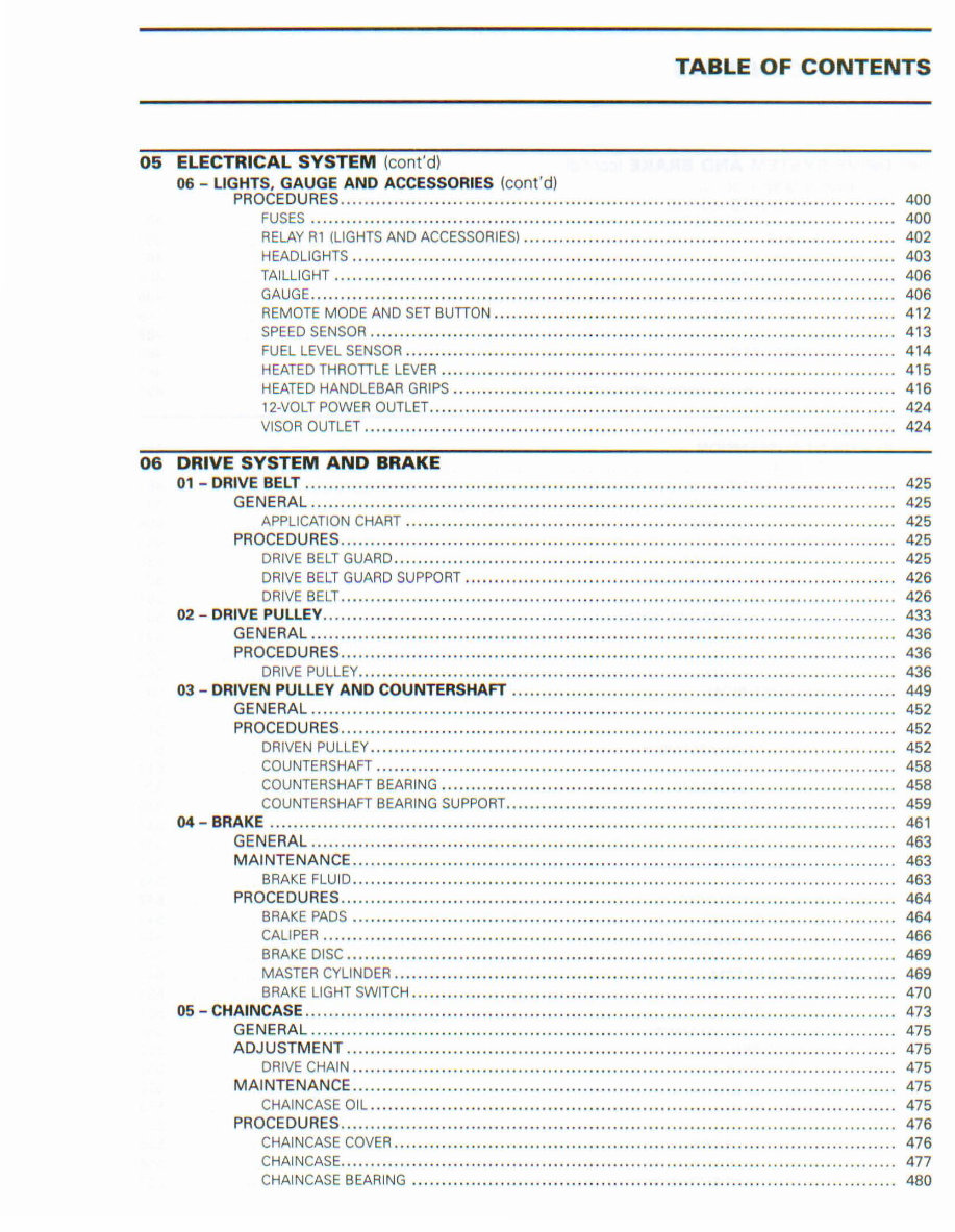 2009-2010 BRP Ski-Doo Snowmobiles Service & Repair Manual preview img 7